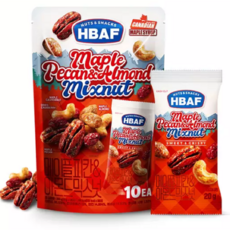 바프 메이플 아몬드 피칸 믹스넛 소포장 (20g*10봉), 20g, 40개