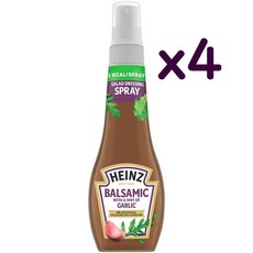 Heinz 하인즈 마늘 발사믹 샐러드 드레싱 스프레이 200ml x4팩, 4개