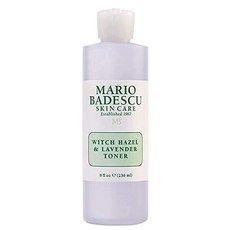 Mario Badescu 위치 헤이즐 토너 라벤더 226.8ml(8액량 온스) 165490, 로즈워터, 236ml