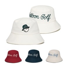 [국내매장판] 말본 골프 레터링 버킷햇 벙거지 골프 모자