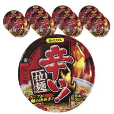 멘노스나오시 카라이 컵라멘 79g, 12개