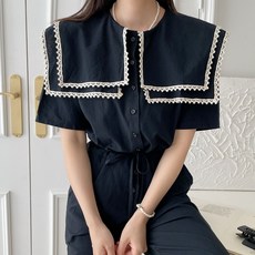 세일러카라점프수트