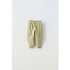 [키즈][국내배송]자라 ZARA 카고 플러시 팬츠 - 컬러 : 그린276265