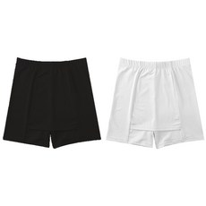 양놀 Y존 커버 여성 하이웨스트 속바지 3부 2p