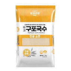 몽고식품 구포국수 진공소면, 3kg, 1개