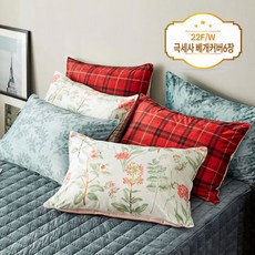 [메종노아] 실키극세사 베개커버 6장