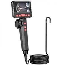 내시경 카메라 스마트폰내시경 하수구 배관청소 차량용 자동 수리 회전 1080P 6mm 8.5mm 180 도 조향 검사 렌즈 8 LED 운반 가방 IP67, 1개