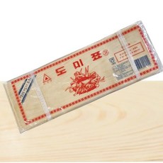 우수이다 (소) 1묶음100매 소나무 박판지 회접시코디 안주그릇장식 안주방식 나무종이, 1개