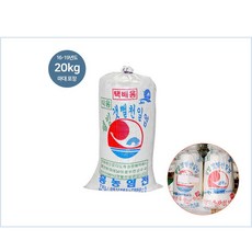 [유네스코생물권 보전지역] 친환경 천연미네랄 저염도 명품 신안천일염20kg-자연숙성/탈수 간수 쏙 뺀 묵은소금
