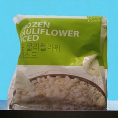 [별빛유니콘] 벨기에 유럽산 컬리플라워라이스 European cauliflower rice1키로 간편식 칼로리 낮음 식사 대용, 1개, 1kg