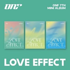 미개봉CD) 온앤오프 (ONF) - LOVE EFFECT (7TH 미니 앨범) (버젼 랜덤) - 온앤오프lp