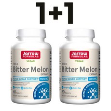 자로우 Jarrow Bitter Melon 와일드 비터멜론 여주 추출물 60정, 3개