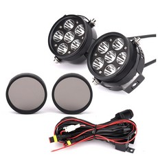 LC 헤드 R1250GS 호환 F900R 보조 ADV R9T R1200GS 스포트라이트 안개등 오토바이 범용 라이트 BMW LED, 1개