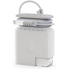 Apple Macbook 충전기와 호환되는 여행용 코드 구성 도우미 Magsafe USB C 전원 어댑터 용 보호 케이스, 단일상품