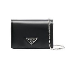 23SS PRADA 프라다 여성 브러시드 스트랩 카드 홀더 숄더백 3COLOR 1MR028 ZO6