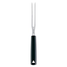 트라이앵글 주방 포크 미트 포크 25.5cm, 실버/블랙, 1개
