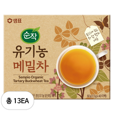 순작 유기농 메밀차, 1.5g, 40개입, 13개