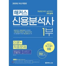 해커스 신용분석사 1부 이론+적중문제, 해커스금융