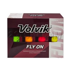 볼빅 Volvik 2피스 골프공 24개입 무광 플라이온, 단품, 1개