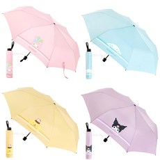 산리오3단자동우산