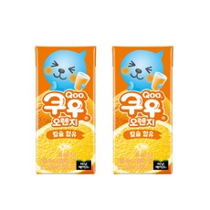 [본사직영] 쿠우 오렌지 195ml TTR 6X4 (24입), 24개