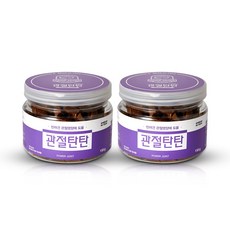 애견 강아지 초록입홍합 슬개골 탈골 관절약 염증 종합영양제 간식 관절탄탄 150g, 2개, 뼈/관절 강화 - 강아지사이노퀸