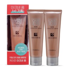 케어존 아크네 클래리파잉 폼 클렌저 더블기획/ 130ml+130ml, 2개, 130ml