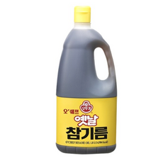 오뚜기 오쉐프 옛날참기름, 1.8L, 8개