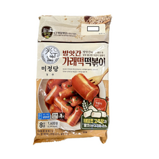 코스트코 미정당 방앗간 가래떡 떡볶이 1600g(8인분) 무료배송/ 냉장 태양초고추장 개별포장 물엿 야채해물액기스 전통가래떡, 4개, 400g