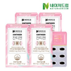 네이처드림 잔티젠 600mg x 30캡슐 4박스, 상세설명 참조, 없음