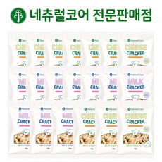 네츄럴코어 크래커, 2가지맛 혼합 50g x 20개, 20개