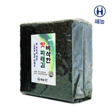 해농 바삭한 맛파래김 100매 180g 가정용 식당 식자재 식료품 식품 식재료 식자제, 1
