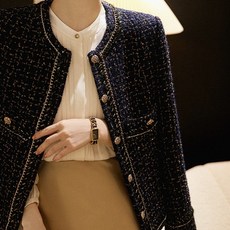 드레스허그 엘러즈 트위드 긴팔 자켓