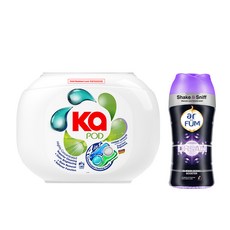 카포드 듀얼코어 4in1 캡슐세탁세제 브라이트닝 30개입+향기부스터 150g
