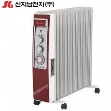 툴스타 안전난방 이동식 전기 오일 라디에이터 5핀 TS-RDA5P (1000W)