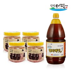 기타 신안새우젓세트 (오젓 500g*4통+ 멸치액젓 1.8L*1병), 1