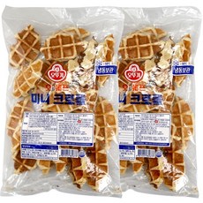 [오뚜기] 오쉐프 미니크로플 (400g) x 2봉 (낱개 40개), 400g