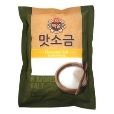 (무)백설 맛소금(실온 1Kg, 1개