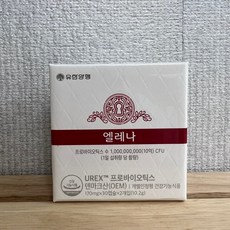 [KT알파쇼핑]유한양행 엘레나 60캡슐 (60일분) 여성 질 유산균, 30정, 2개