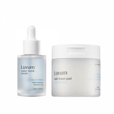 러븀 내추럴 블랑 데일리 토너패드 60매+히알루로닉 세럼 50ml, 단품