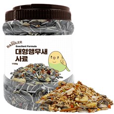 펫츠핸들러 엑설런트 포뮬러 대형 앵무새 사료, 1.1kg, 1개