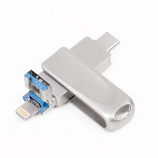4 IN 1 대용량 OTG 아이폰 USB USB3.0 외장 메모리, 128G