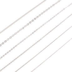 커브체인목걸이