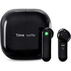 Timekettle M2 언어 음성 번역기 통역기 이어버드 블루투스 이어폰 - 40개 93개 억양 온라인 지원 Bluetooth 앱, Black_Offline package included