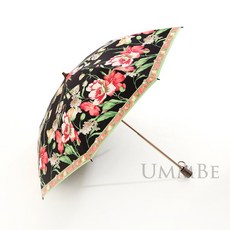3단 오로라 플라워 일본 양산 우산 우양산 8K PU코팅 99%차단 UV차단