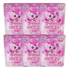 캐치티니핑 하츄핑의 딸기 바삭초코볼, 6개, 45g