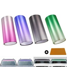 자동차 보호 포일 창문 차양 전면 유리 전문 UV 보호기 단열 스티커 자동 틴트 필름 20x150cm, 틴팅 Pink, Pink, 02 Pink