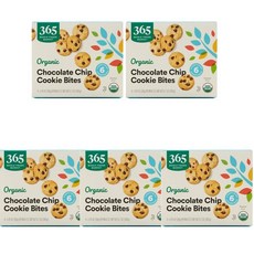 365 Whole Foods Market Chocolate Chip Cookie Bites 홀푸드마켓 초콜릿 칩 쿠키 바이트, 5개, 179g