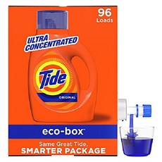 Tide 타이드 액상 세탁세제 솝 에코박스 고농축 오리지널향 96회분