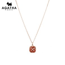 AGATHA 신925은생 진석 펜던트 심플 여자 친구에게선물 예물목걸이 여성